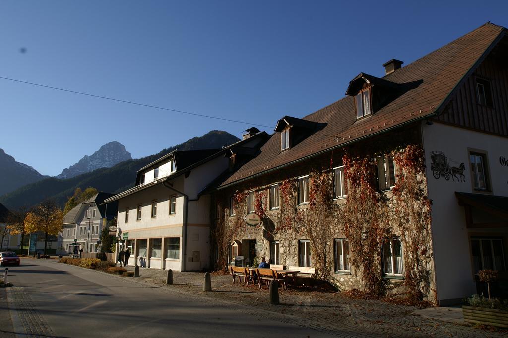 Gasthof zur Post Hinterstoder Exterior foto